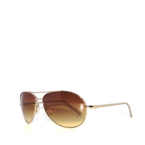 Dita Flight Gold Brown Gradient Titanium Sunglasses